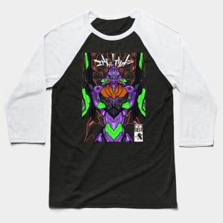 Evangelion unit 01 Baseball T-Shirt